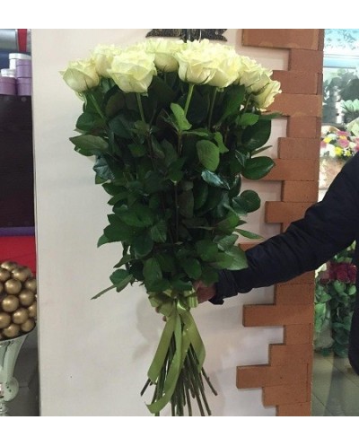 15 սպիտակ վարդեր