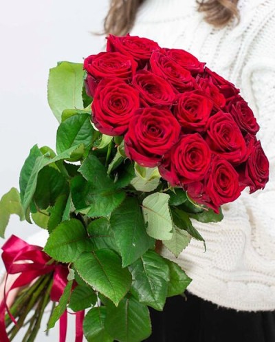 15 Red Roses