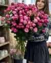 Pink Spray Roses