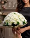 55 White Roses