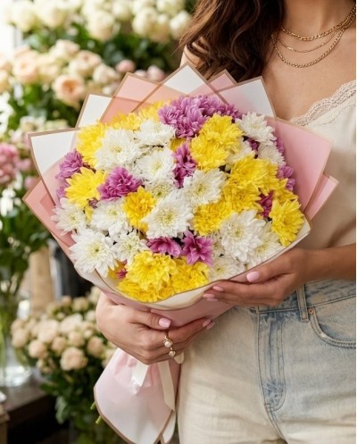 Colorful Chrysantems